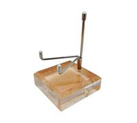 Bbajszx Espositore per gioielli per cristalli geode con supporto in metallo elettrolitico e strumenti per la raccolta geologia con parti intercambiabili