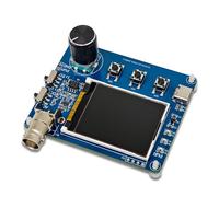 Bbajszx Modulo oscilloscopio Portatile con Schermo a Colori da 1, 8 Pollici con interfacce sonda BNC e Set oscilloscopi con Trasmissione a Forma d ' Onda Quadra Regolabile