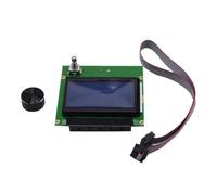 Bbajszx Modulo Pannello Controllo dello Schermo della Stampante 3D con Accesso Tramite manopola Rotante, Finestra visualizzazione LCD, Gruppo Scheda Cavo a Nastro Incluso per progetti Riparazione