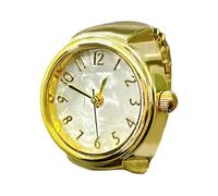 Bbajszx Orologio da dito con quadrante numerico analogico e laterale per uso quotidiano, abiti quotidiani e controlli rapidi Orologio da dito Orologio con quadrante analogico Indici numerici, A