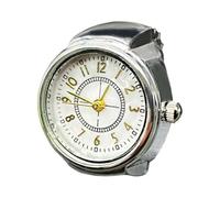 Bbajszx Orologio da dito con quadrante numerico analogico e laterale per uso quotidiano, abiti quotidiani e controlli rapidi Orologio da dito Orologio con quadrante analogico Indici numerici, D