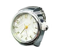 Bbajszx Orologio da dito con quadrante numerico analogico e laterale per uso quotidiano, abiti quotidiani e controlli rapidi Orologio da dito Orologio con quadrante analogico Indici numerici, C