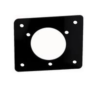 Bbajszx Pannello Porta per lavori Montaggio del Carrello da Golf, Piastra Adattamento, Forma Ritaglio Centrale, Posizionamento Multi-Foro, Uso Sostituzione, attività Riparazione Piastra per del