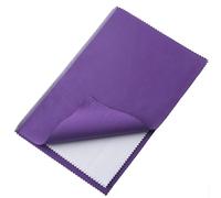 Bbajszx Panno per Pulizia Argento per Gioielli, 25x30 cm, DeepPurple | Tessuto multistrato professionale adatto per collane delicati e altri gioielli, cura delicata