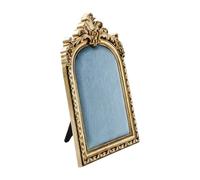Bbajszx Pratico espositore per gioielli in resina, Gold light blue