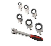 Bbajszx Pratico set chiavi a cricchetto include 6 dimensioni comuni prodotte per un ' efficiente manutenzione meccanica e delle attrezzature per la riparazione del vano motore