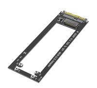Bbajszx Scheda espansione convertitore unità EDSFF EDSFF da E1.S a U.2 Compatibile con PCIe4.0 per Applicazioni Server e Data Center Collegamento trasferimento NVMe Veloce