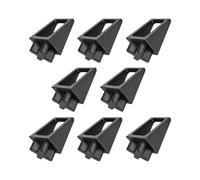 Bbajszx Set Blocchi Arresto per pianali Camion, Black