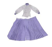 Bbajszx Set Costumi Ispirati Periodo della Repubblica Classica per Bambole in 1/6 Durevolezza Elegante Set Abiti per Bambole antiche