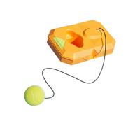 Bbajszx Set per Esercizi da Tennis in Giardino per Allenamento Diritto, rovescio, Servizio, Corda Elastica, Base Stabile, Allenamento per Principianti, Set per Esercizi Ritorno del Tennis, attrezzo