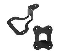 Bbajszx Supporto da Parete Compatto Staffa Montaggio in Metallo per Spazio sugli scaffali Domestici, Supporto Interno in Due per WiiM Sound Lite Staffa da Parete Supporto in Metallo