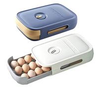 Bbaoo Porta Uova, 2 Pezzi Scatola Porta Uova, Contenitori Per Uova, Porta Uova Plastica, Porta Uova Da Frigo, Può Confezionare 21 Uova Per Frigoriferi, Congelatori, Mobili Da Cucina, Ecc