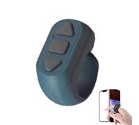 BBASILIYSD Anello clicker da dito, Bluetooth, per iPad iPhone, Kindle App, telecomando per video, foto, romanzi, compatibile con smartphone, disponibile in nero, rosa, verde, blu