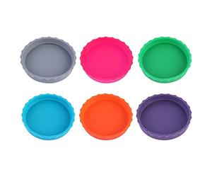 BBASILIYSD Coperchi per lattine di soda in silicone, senza fuoriuscite, coperchio per lattine, per soda, birra, bevande, succo di frutta, coca cola, bevande