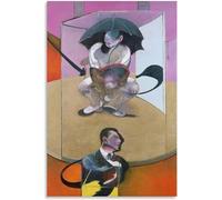 BBAUER Francis Bacon Poster Arte astratta della parete Francis Bacon Stampe Francis Bacon Dipinto su tela per soggiorno Decor Immagine 50x70 cm x 1 Senza cornice