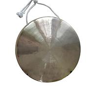 BBAUER gong tibetano tibetano percussion batteria 30-50 Cm Aspetto tradizionale della banda Latta ad alto volume per la terapia del suono di meditazione e lo yoga(Color:30cm,Size:)