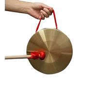 BBAUER gong tibetano tibetano percussion batteria Masa-Gong da 15-50 cm con un martello adatto per i family office da celebrare(Color:36cm,Size:)
