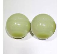 BBAUER palline massaggio pallina antistress palline cinesi Light Baoding Balls Health Crystal Stress Exercise Balls per alleviare lo stress, esercizio fisico e terapia della mano(Color:B,Size:45mm)