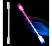 BBAUER Penna Rotante, Penna Rotante Illuminata, Penna Rotante, Penna Rotante in Lega, Penna Rotante a Led con Batteria/White/22Cm