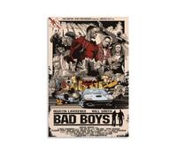 BBAUER Poster decorativo da parete del film Bad Boys su tela, stampa moderna per camera da letto, 20 x 30 cm