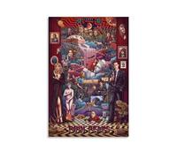 BBAUER Poster decorativo da parete su tela, motivo: Twin Peaks 2018, stampa moderna, per camera da letto, 30 x 45 cm
