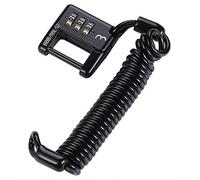 BBB Cycling BBL-52, Cavo di Sicurezza con Lucchetto A Codice Unisex - Adulto, Nero, 3 x 1200 mm