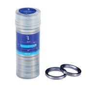 BBB BHP-183 - Cuscinetti per sterzo (× 20, 1,1/4", 46,8 × 7 mm, 45° × 45°)