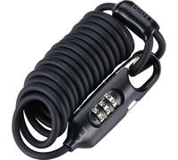 BBB Bicicletta BBL-56 CoilSafe Coil Bike Lock, nero