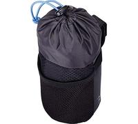 BBB Borsa da Trasporto per Bici Cycling BarBuddy-Portabottiglie con 2 Chiusure in Velcro, Volume, Interno Blu per Una visibilità ottimale Unisex Adulto, Nero, 950 cm3