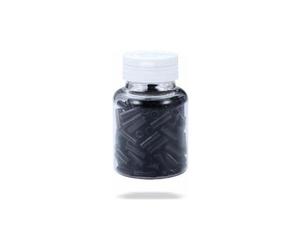 Bbb cableend officina deragliatore coperchio terminale plastica 4 mm 150 pezzi nero