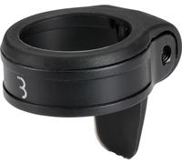BBB CollarClamp BSP-88 - Reggisella a vite singolo per reggisella in carbonio e alluminio, per bici da strada, MTB ed E-Bike, 31,8 mm (27,2), colore: nero