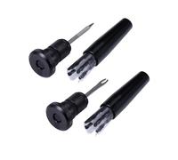 BBB Barplugger, Set di Riparazione Pneumatici tubeless per Bici Unisex, Nero, Taglia Unica