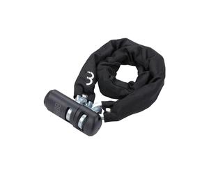 BBB Cycling BBL-75 Cyclelock SecureChain ART2 / Venduto Secure Silver, Nero, 9 mm x 900 mm