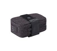 BBB Cycling Borsa da bicicletta Compacked | Borsa da sella impermeabile | Cinghia extra larga pratica da installare | 130 x 50 x 80 mm