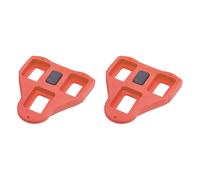 Tacchette per pedali sgancio rapido BBB Strada 4,5 gradi rosso BPD-02A