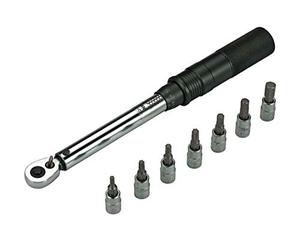 BBB Cycling BTL-173 - Set di chiavi dinamometriche per bicicletta unisex, con chiave a brugola 3, 4, 5, 6, 8 e chiave Torx T25, T30, 55 x 292 x 69 mm, colore: Nero