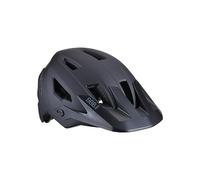 BBB Cycling Casco da ciclismo unisex Adult Shore, E-MTB, visiera regolabile, casco da donna e da uomo, nero opaco, L (59-62 cm), Shore BHE-59, nero opaco