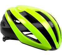 BBB Cycling - Casco da ciclismo unisex per adulti, modello Maestro, da donna e da uomo, Airflow Cooling System Lightweight | Bici da corsa e E-Road | BHE-09 | Giallo neon lucido M (55-58 cm)