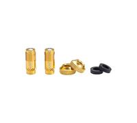 BBB Cycling CoreCap - Set di tappi valvola (2 pezzi) - Sostituzione innovativa per inserti valvola Presta, fino al 300% in più di flusso d'aria, ideale per tubeless, mountain bike, bici da corsa e