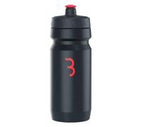 BBB Cycling FlexCage CompTank, Combinazione di Bottiglie d'Acqua e Supporto Bicicletta, Nero/Rosso, Taglia Unica
