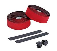 BBB Cycling Nastro Manubrio da Bicicletta Antiscivolo Include Tappi di Chiusura per Manubri Handlebar Tape FlexRibbon BHT-14 200x3 cm Rosso