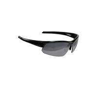 BBB Cycling - Occhiali da bici Impress Reader - Lenti da finestra per la lettura - Ponte nasale regolabile - Accessori per bici - Leggero - +1,5 - Nero lucido