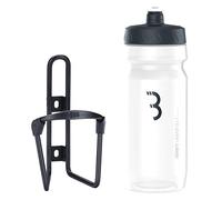 BBB Cycling Fueltank Comptank Combination BBC-03C, Unisex-Adult, Nero Opaco/Trasparente, 550ML