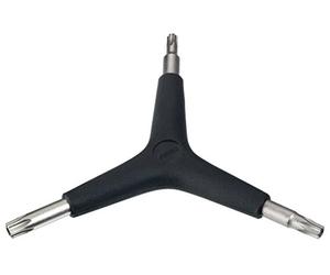 BBB Cycling Set di Chiavi Torx Portatile per Biciclette tripla 3 in 1 set T25/30/40 TorxStar BTL-28T