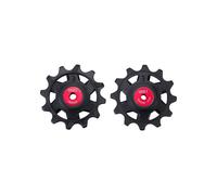 BBB CyclingRollerBoys - Puleggia in ceramica 12T SR | Compatibile con SRAM | Gruppi a 12 velocità | Puleggia in ceramica ad alte prestazioni | Ruote puleggia deragliatore durevole ed efficiente |