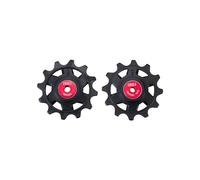 BBB CyclingRollerBoys - Puleggia in ceramica 12T SR | Compatibile con SRAM | Gruppi a 12 velocità | Puleggia in ceramica ad alte prestazioni | Ruote puleggia deragliatore durevole ed efficiente |