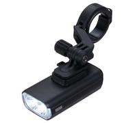Bbb Nanostrike 1000i + Centermount Front Light Argento 1000 Lumens