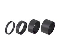 BBB LightSpace BHP-36, Set di distanziali 4 pezzi Nero (Schwarz)