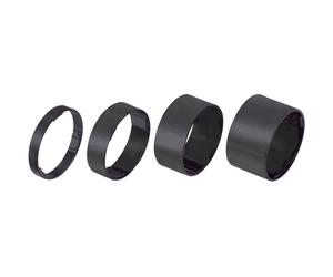 BBB LightSpace BHP-36, Set di distanziali 4 pezzi Nero (Schwarz)