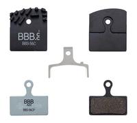 Bbb Discstop Coolfin Shimano Xtr/xt/slx/alfine Organic Disc Brake Pads Argento Black